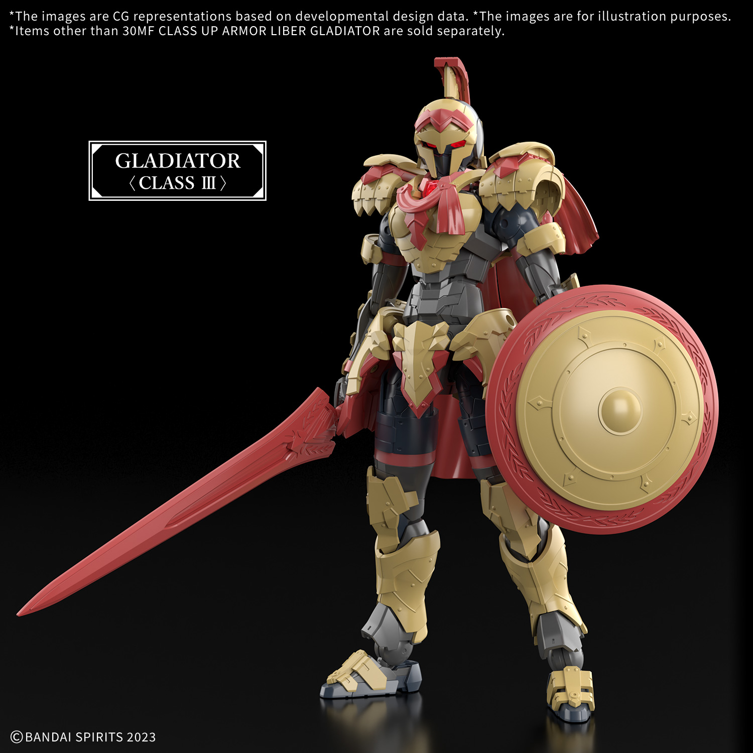"Pre-Order" 30MF Class Up Armor Liber Gladiator
