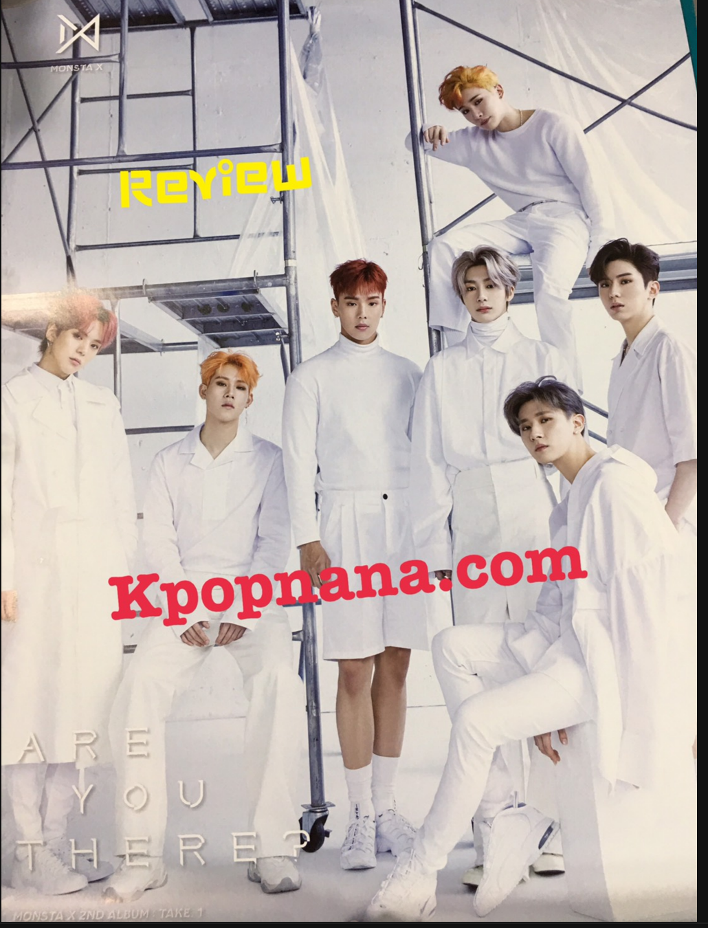 MONSTA X - โปสเตอร์ แบบ ที่ 9 พร้อมส่ง + กระบอกโปสเตอร์