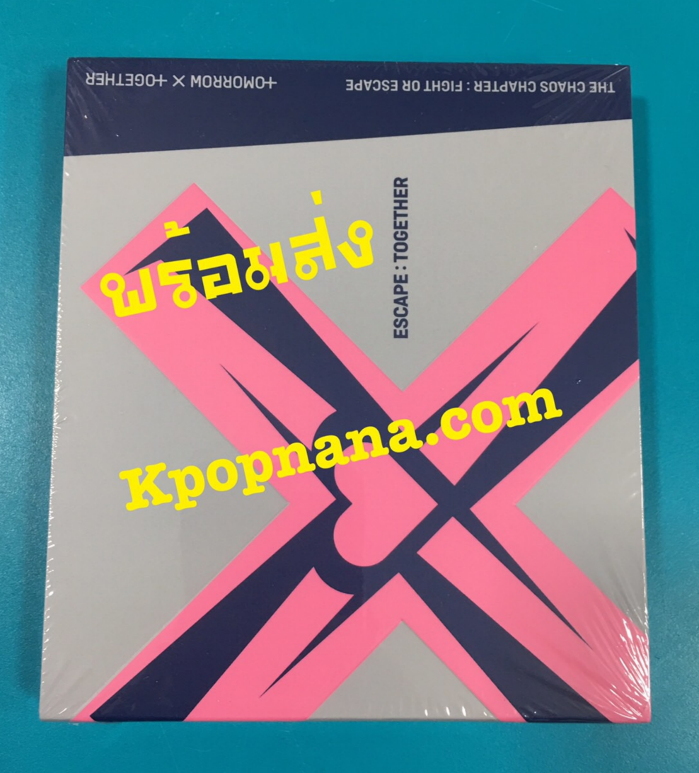 TXT(TOMORROW X TOGETHER) -TXT(TOMORROW X TOGETHER) - Album [혼돈의 장: FIGHT OR ESCAPE แบบ TOGETHER ver.) ปก Escape : together พร้อมส่ง