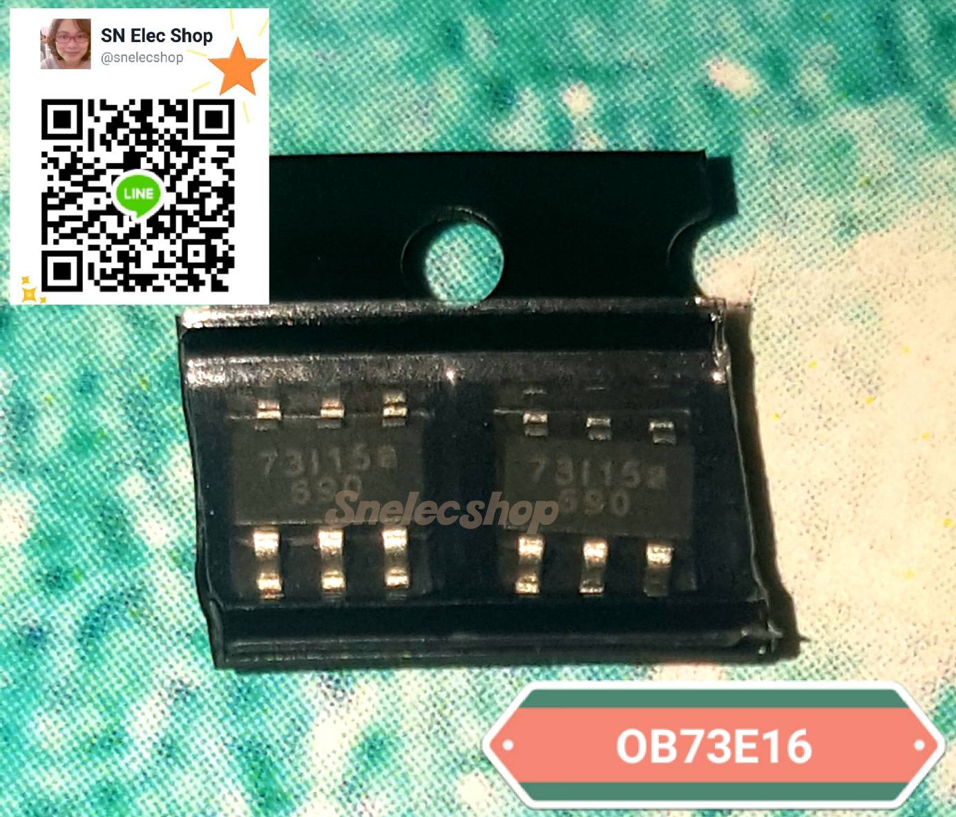 OB73E16 73E17 73E18 73E19 73E20 smd Little Sot23-6 แพ็ค 2 ตัว