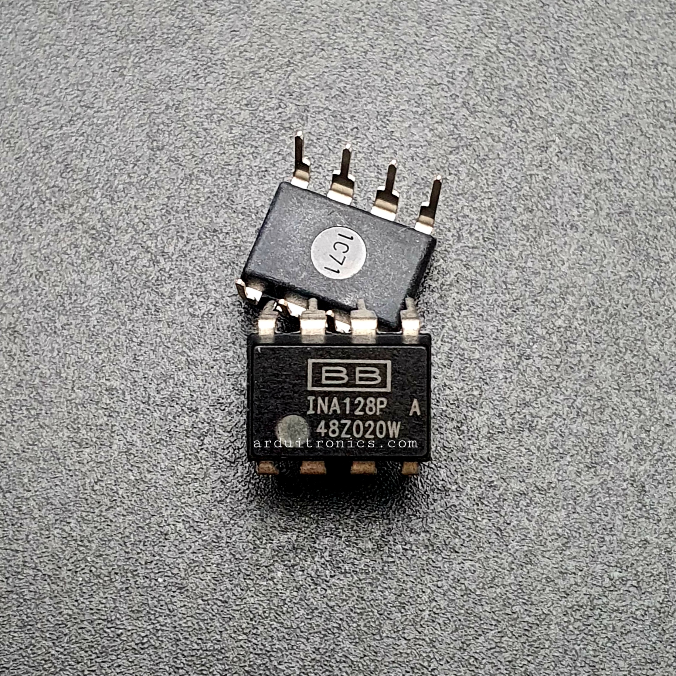 INA128 OP-AMP DIP-8 Operational Amplifier IC จำนวน 1 ชิ้น