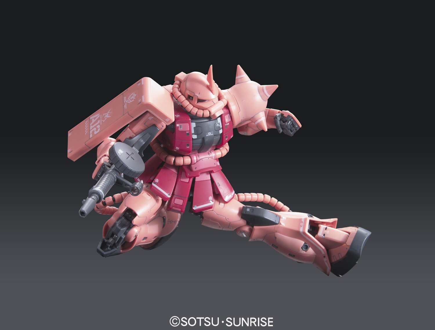 RG 1/144 MS-06S Zaku II (Char Aznable Custom)