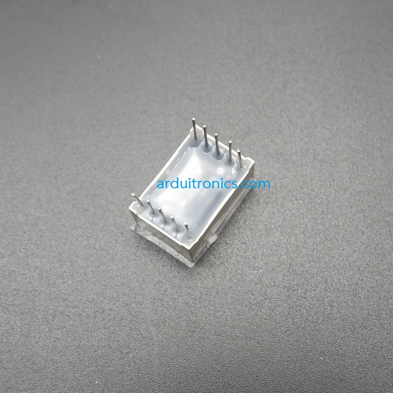 0.56 inch Seven Segment 1 Digit Yellow Green (Common Anode) 12.7 x 19.1 x 8.1mm - 5161BG (CS5611BG)