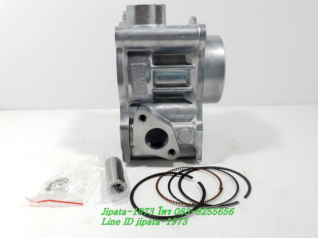 (Mio 125 i) ชุดเสื้อสูบพร้อมชุดลูกสูบแหวนครบชุด Yamaha Mio 125 i (52.4 มม.) งานเกรดเอ