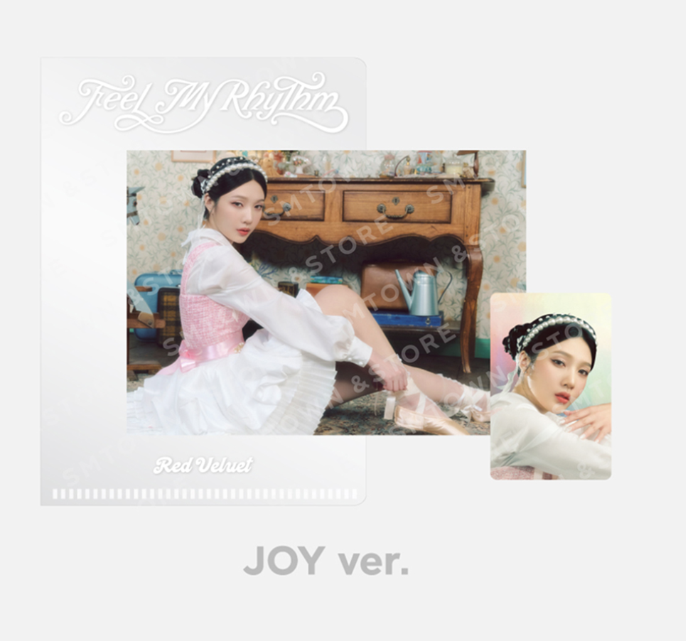 Red Velvet - The ReVe Festival 2022 - Feel My Rhythm' MD Collection -POSTCARD + HOLOGRAM PHOTO CARD SET - joy