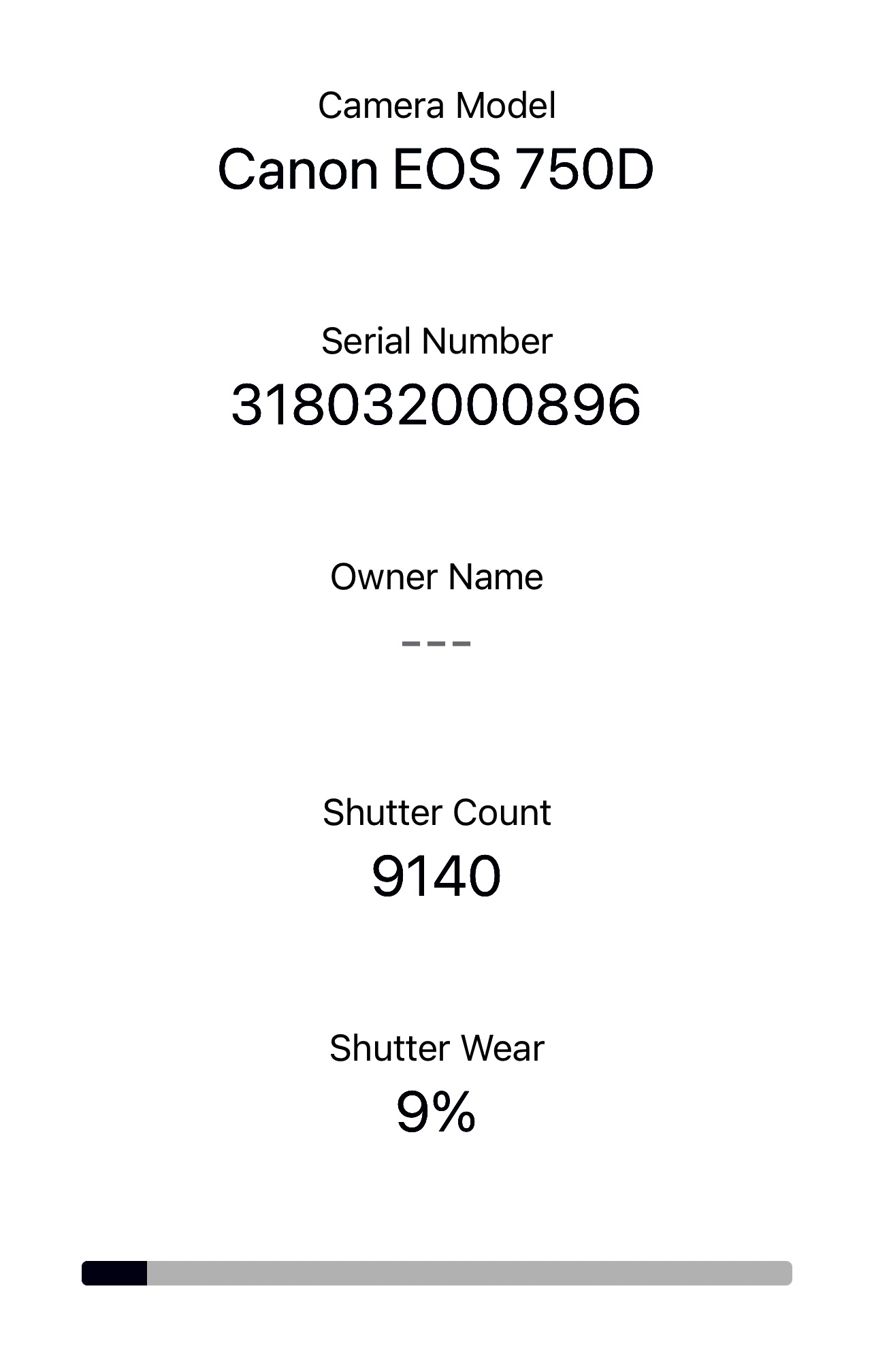 ขายกล้อง Canon 750D เลนส์คิต EF S 18 55 mm f 3.5 5.6 IS TSM หมดประกันศูนย์ ใข้น้อยShutter 9140