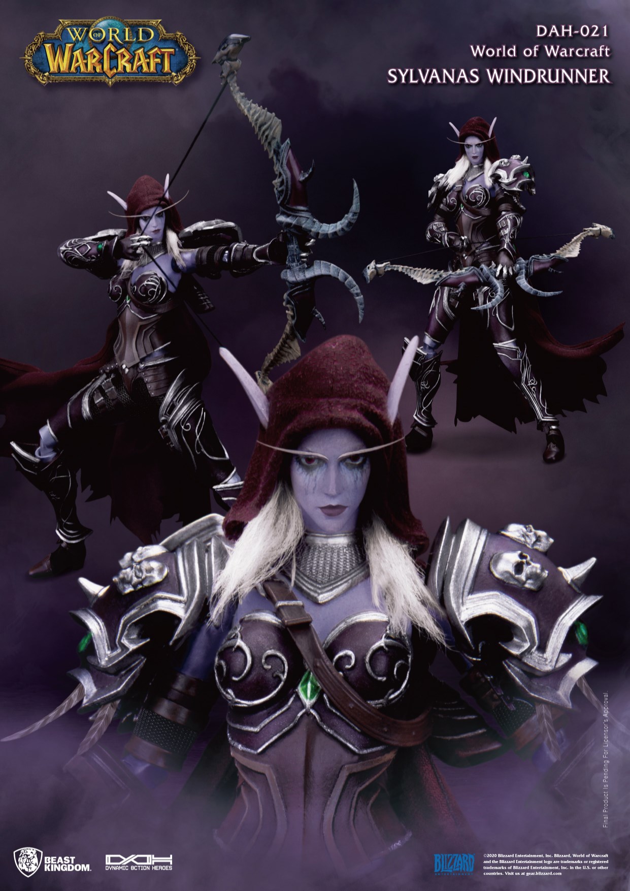 "Pre-Oder" Beast Kingdom : Sylvanas, Windrunner: World of Warcraft Battle for Azeroth