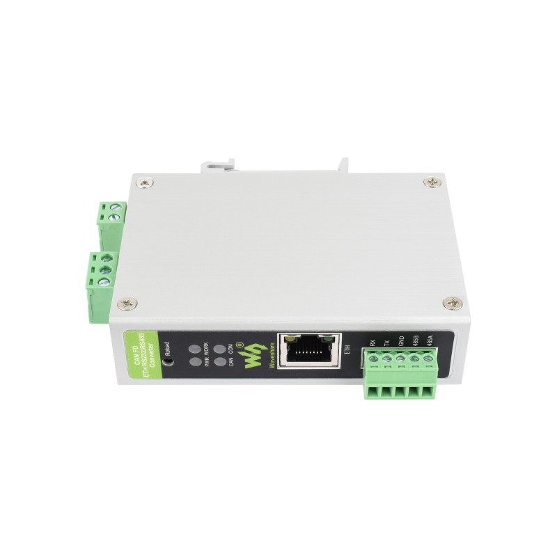 CAN FD Protocol Converter, CAN FD To ETH/RS232/RS485 Bidirectional Data Communication, Supports 5 Data Conversion Modes And CAN 2.0A/2.0B Protocols, Heartbeat And Registration Packets Support (แท้จาก WaveShare)