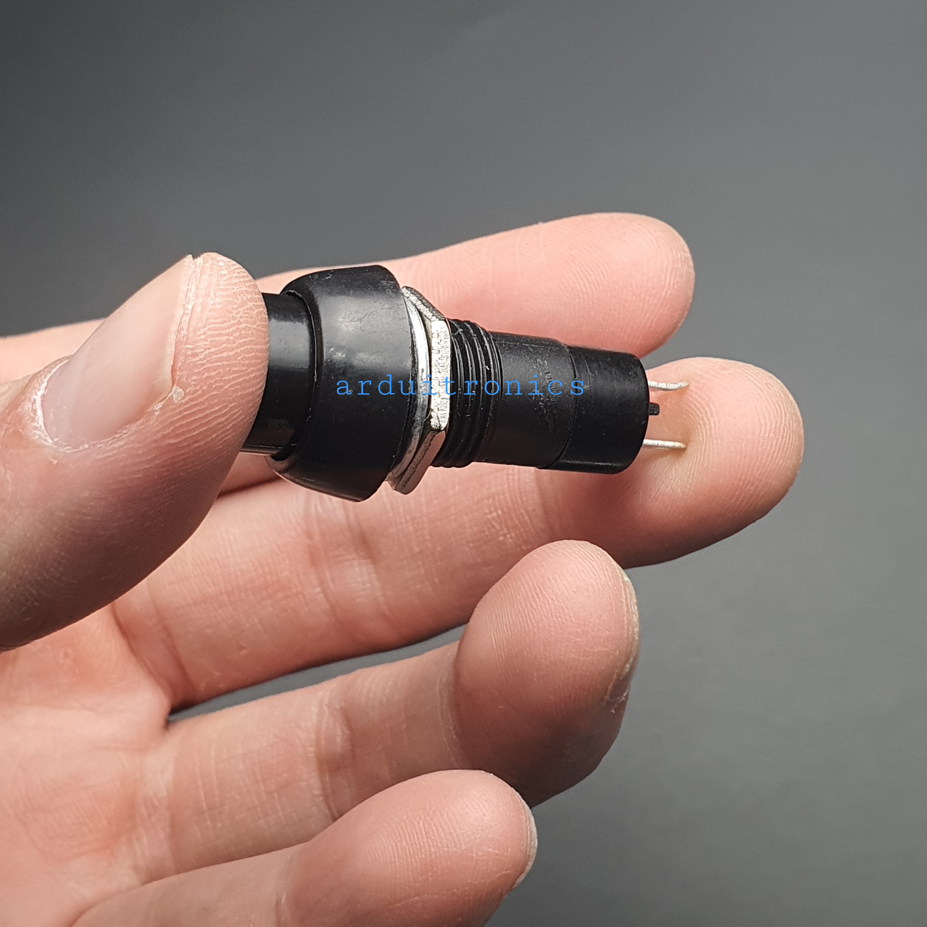 สวิตช์ กดติด กดดับ 250V 3A (สีดำ) - Black