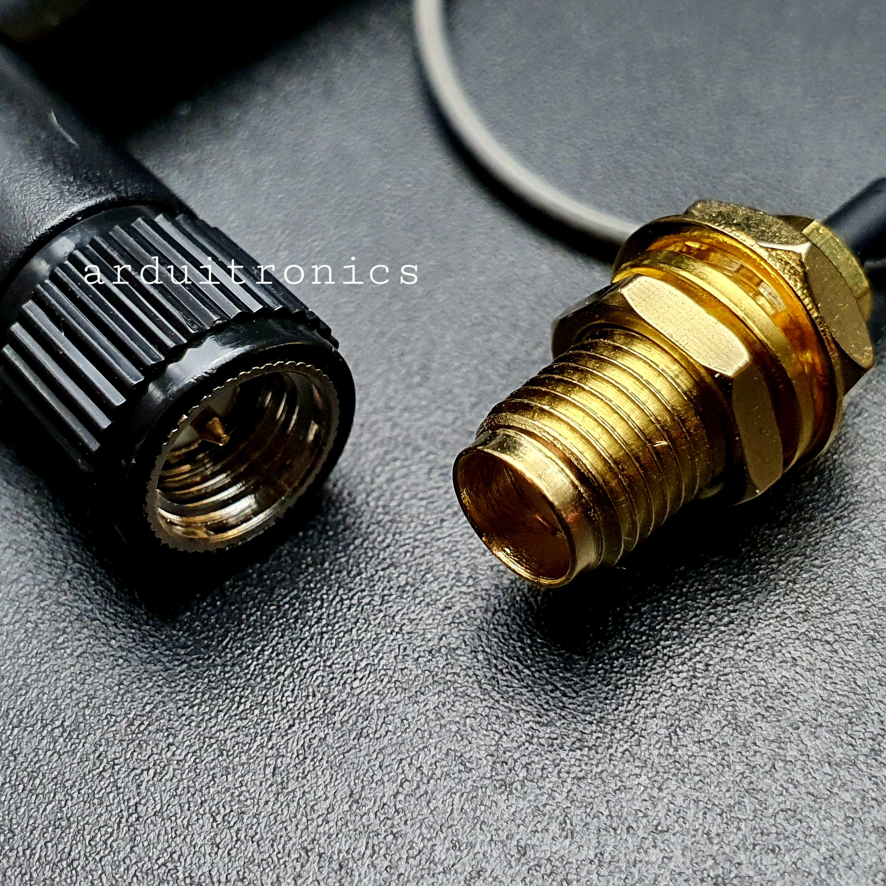 เสาอากาศความถี่ 2.4GHz 2dBi Omni WiFi Antenna with Cable