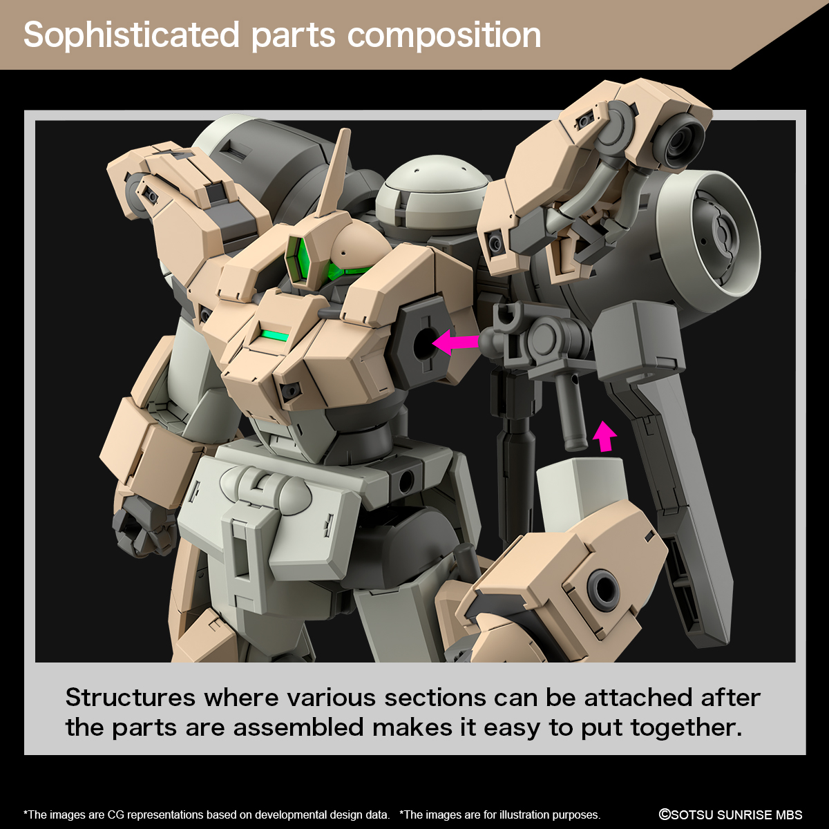 HG TWFM 1/144 Demi Barding