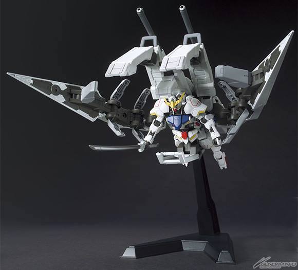 HG 1/144 Gundam Barbatos & Long Distance Transport Booster Kutan Type III