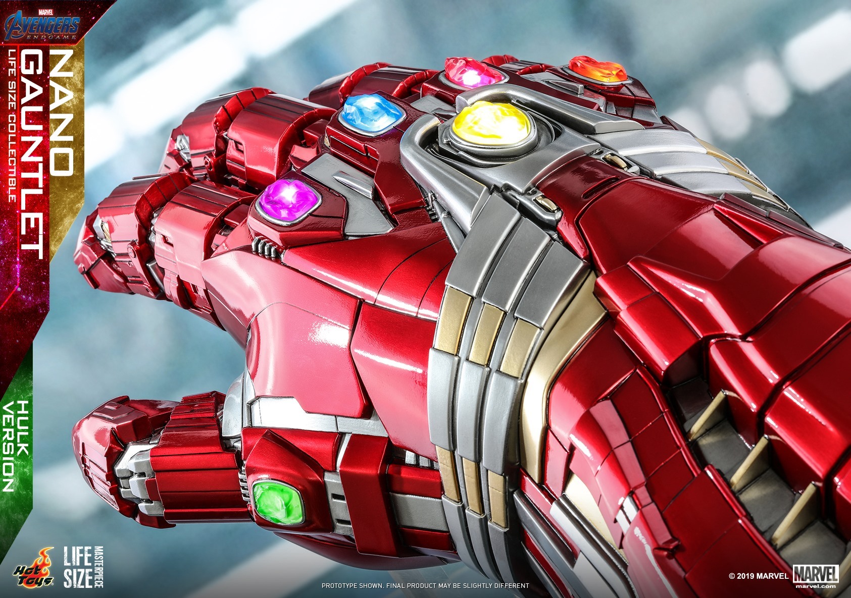 "Pre-Order" Nano Gauntlet: Avengers Endgame 1/1Scale (Hulk Version)