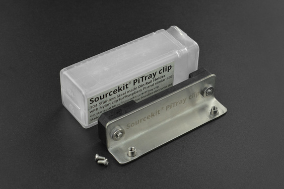 PiTray Clip Din Rail Mount (Compatible for Raspberry Pi and NVIDIA Jetson Nano) - แท้ DFRobot