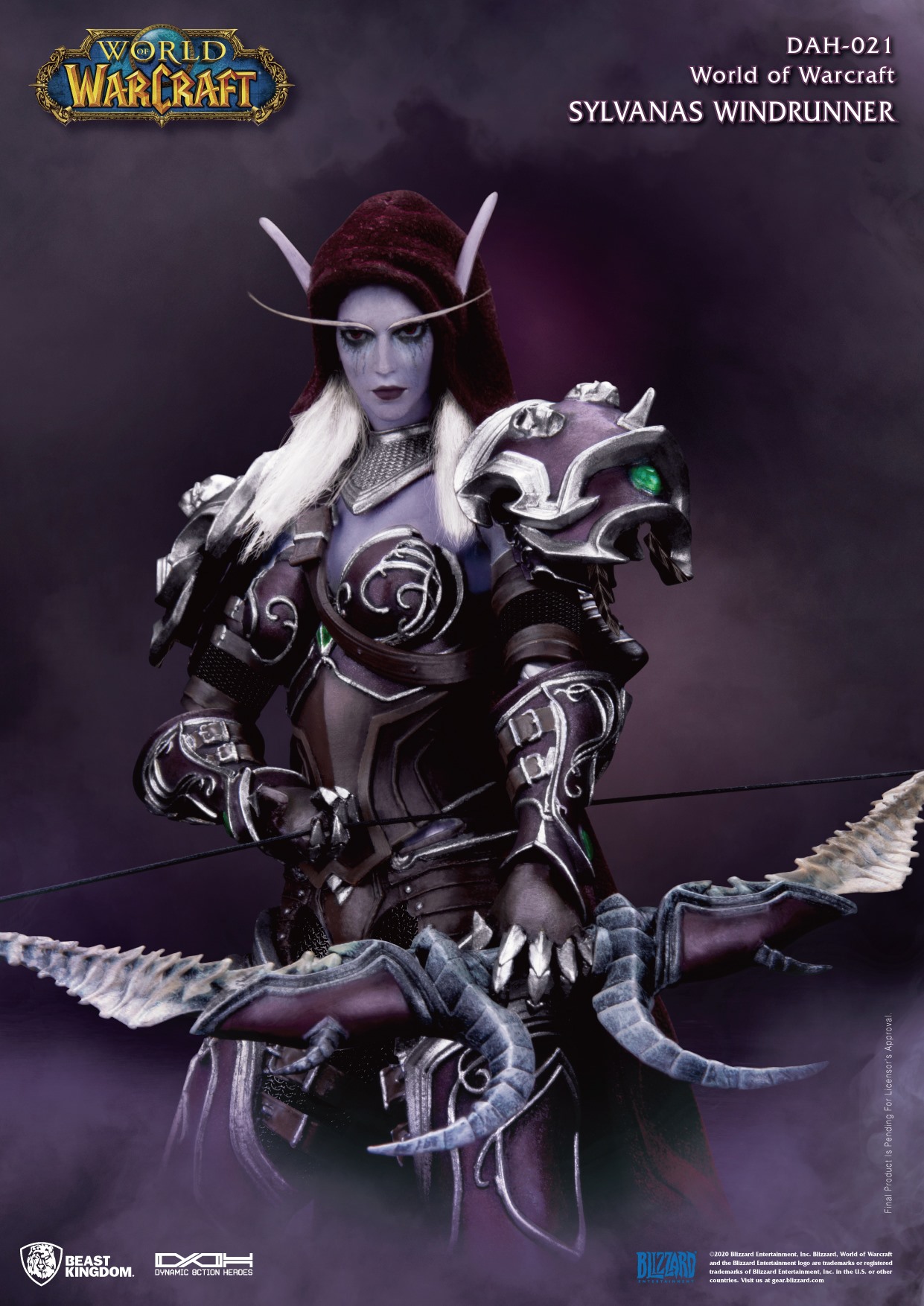 "Pre-Oder" Beast Kingdom : Sylvanas, Windrunner: World of Warcraft Battle for Azeroth