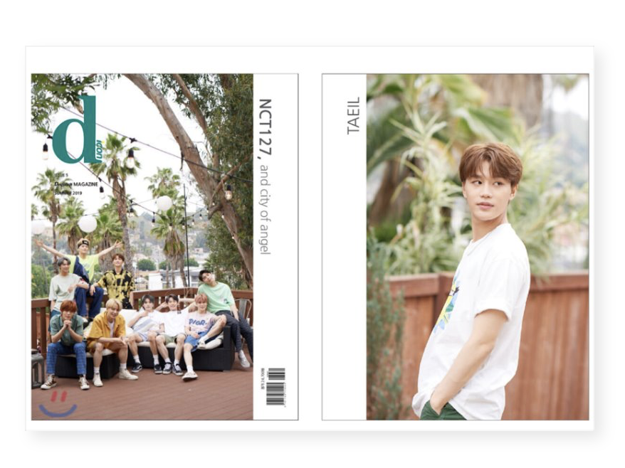 D-icon 디아이콘 vol.05 NCT127 - NCT127, and city of angel : 2019 - แบบ Taeil