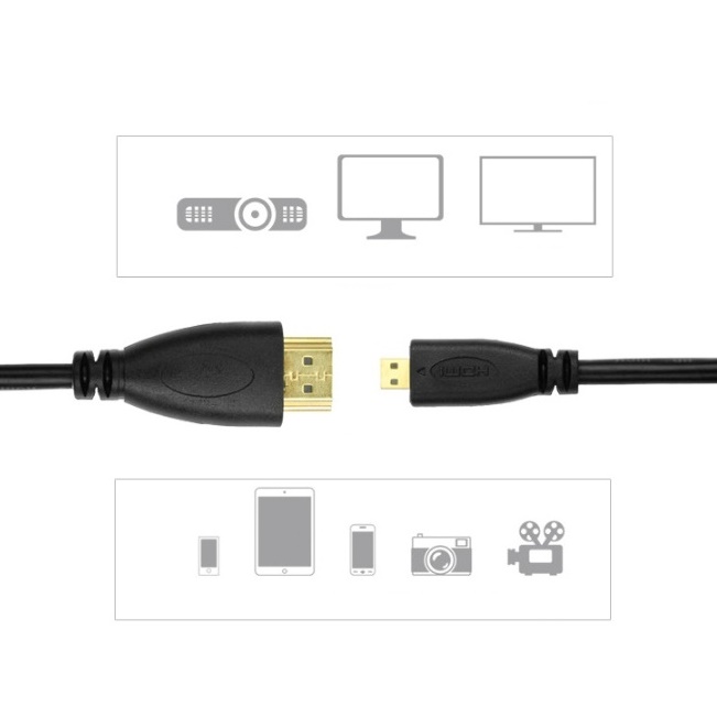 สาย HDMI to Micro HDMI ความยาว 1.5 m MicroHDMI To Hdmi Cable