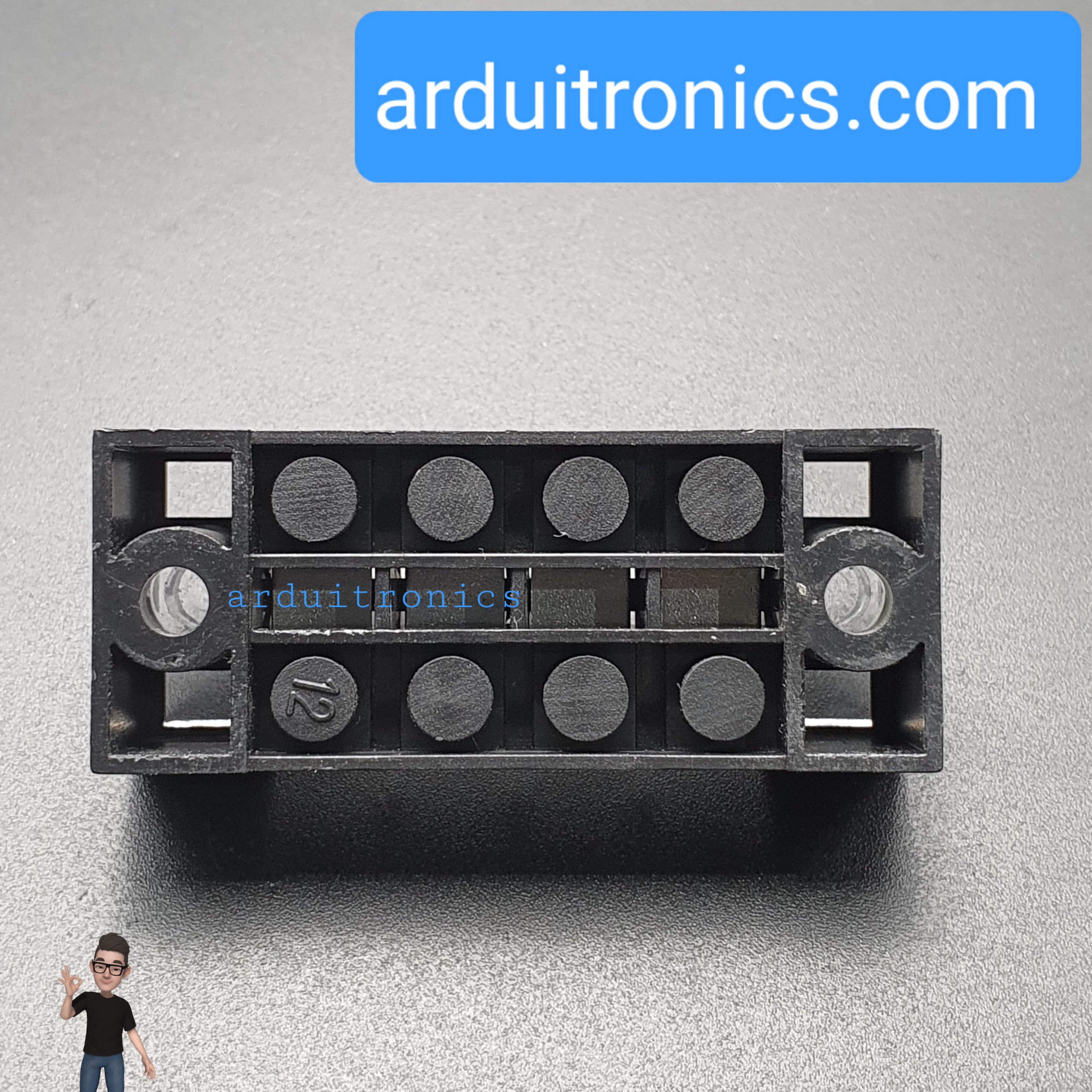 ขั้วต่อ Terminal Block TB-1504 แบบ 4 ช่อง (15A)