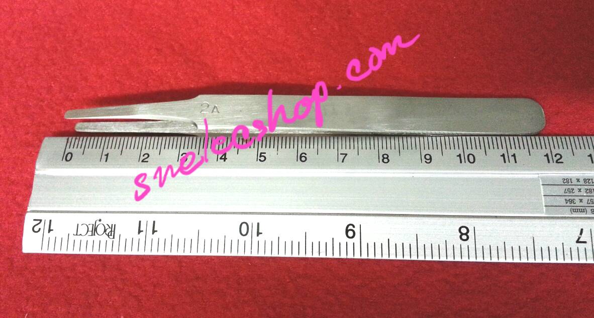 ที่คีบอุกรณ์สแตนเลส แท้ แบบ ปลายมน