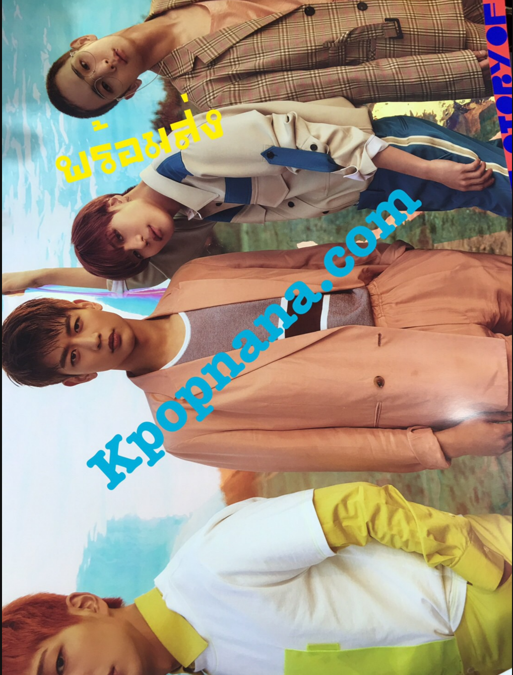 SHINee โปสเตอร์ แบบ ที่ 1 พร้อมส่ง + กระบอกโปสเตอร์