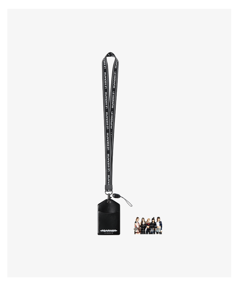 LE SSERAFIM -LE SSERAFIM 'FEARNADA' 2023 S/S MD - Lanyard Holder Set