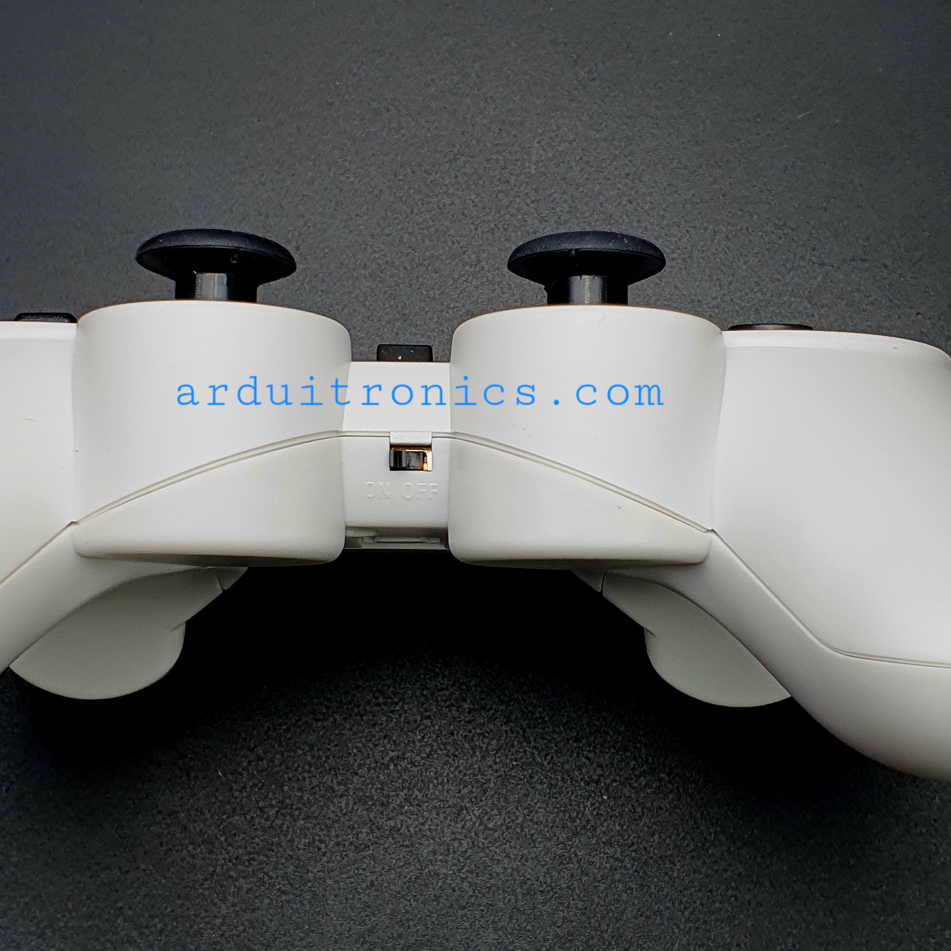 PS2 Wireless JoyStick (PlayStation) PSTWO สีขาว - แบบไร้สาย