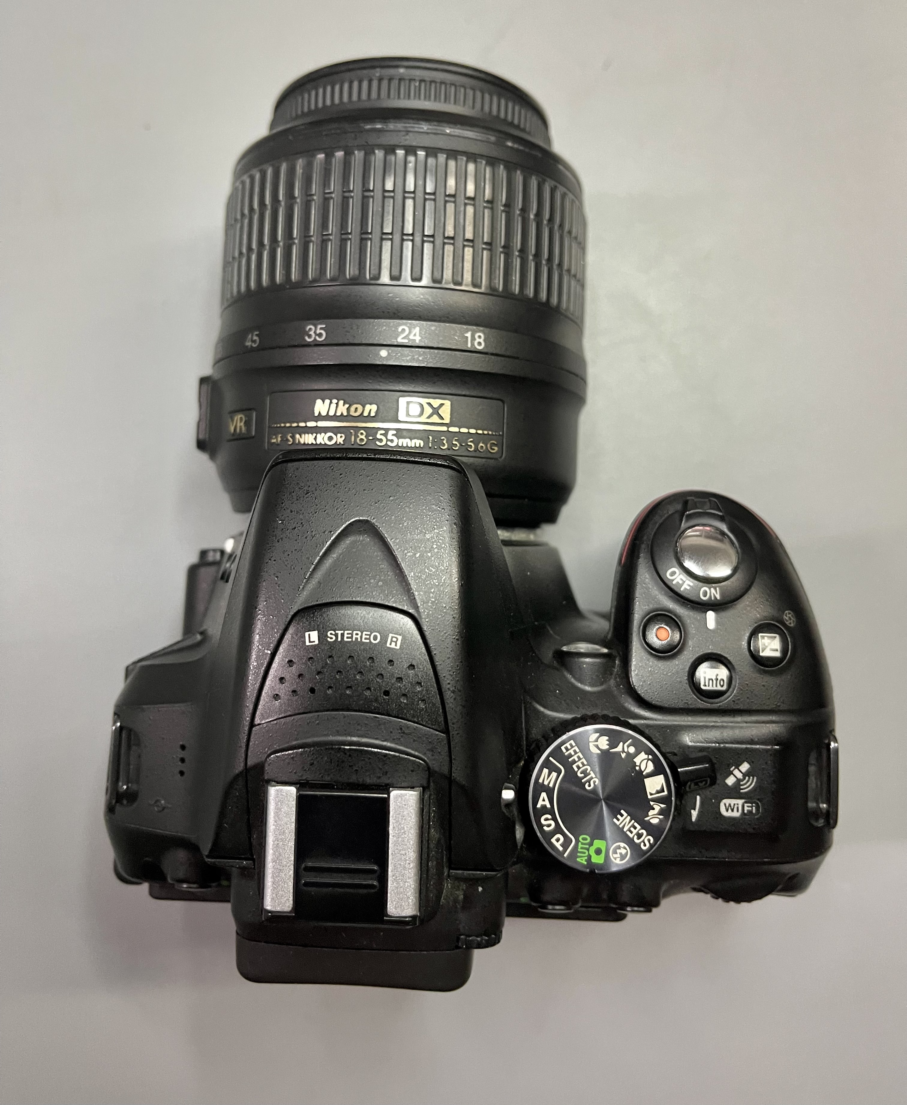 Nikon D5300 เลนส์ Nikon AF S 18-55mm f3.5 5.6 G VR ชัตเตอร์ 9214