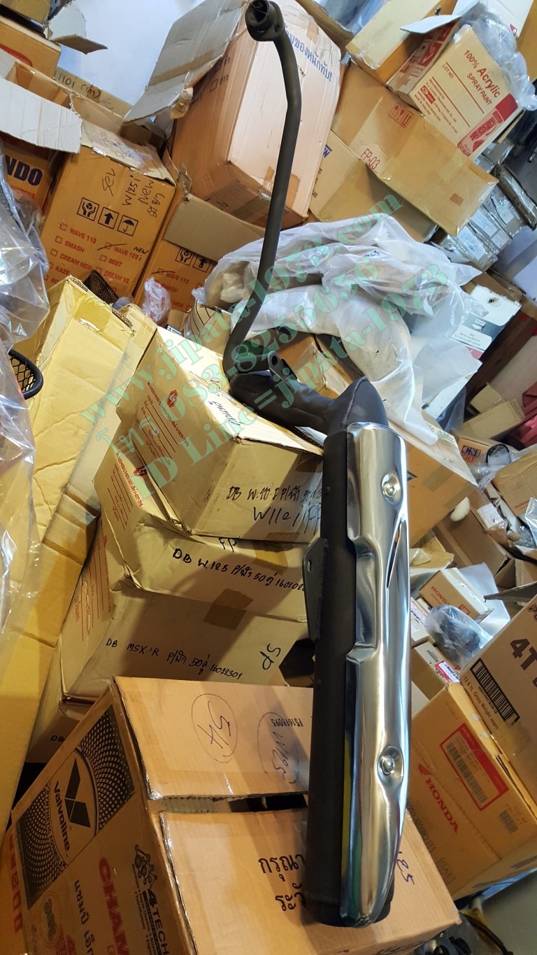 ท่อไอเสีย Honda Wave 110 i ปี 2012 งานไต้หวัน เกรด เอ