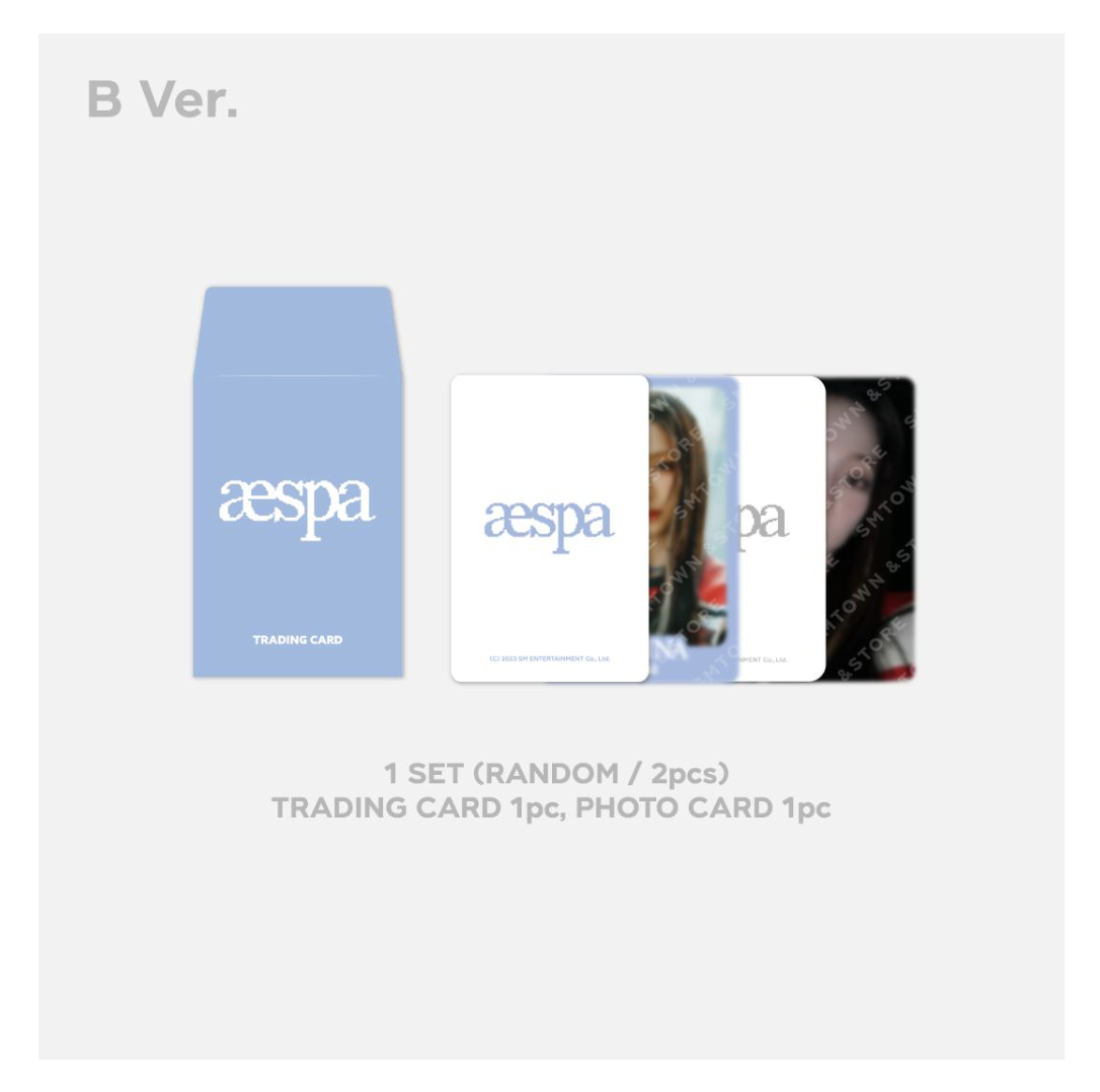 aespa -[Come to MY illusion] - pop u p - Trading card set สุ่ม แบบ B ver