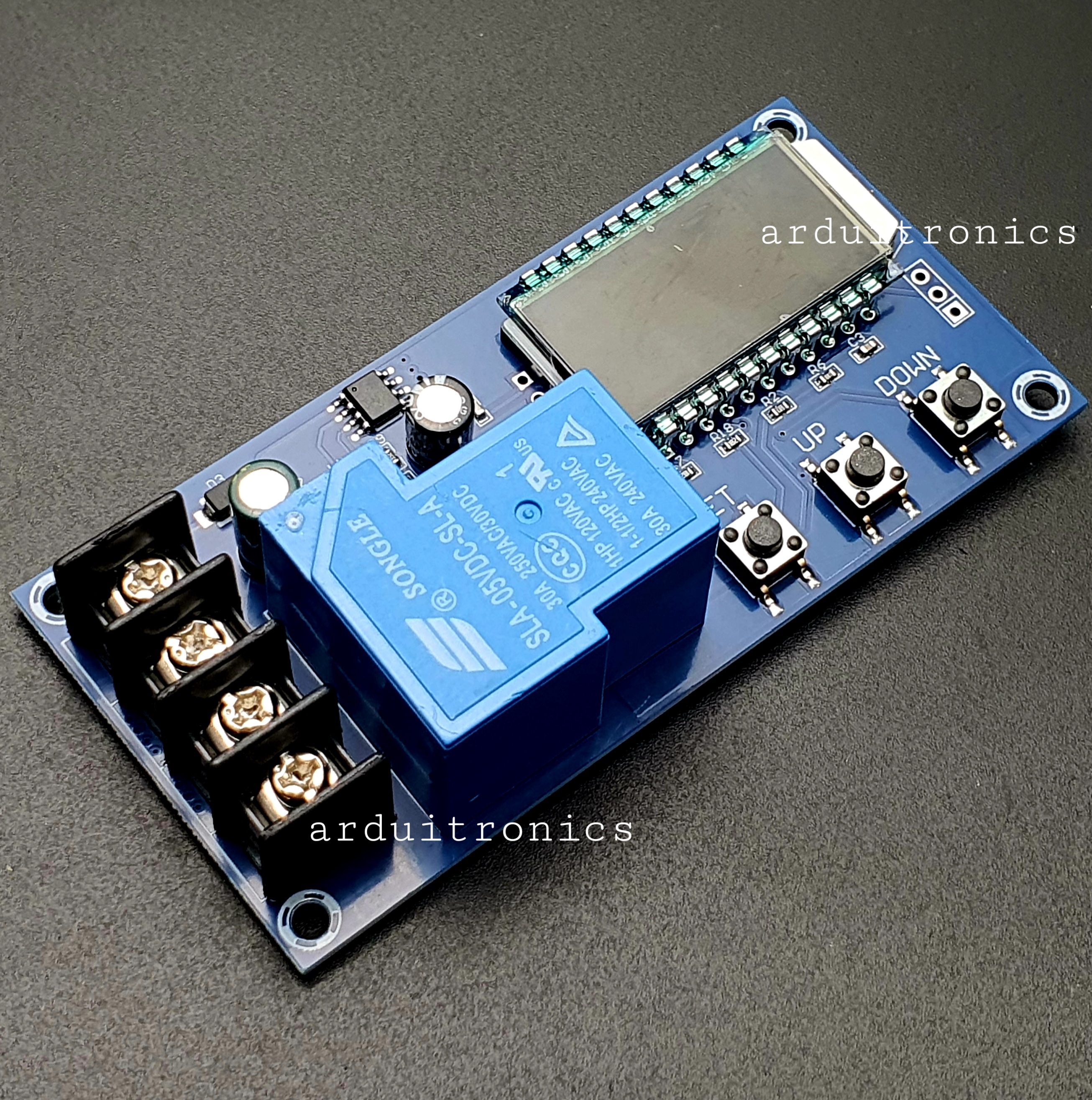 โมดูลควบคุมการชาร์จแบตเตอรี่ แบบหน้าจอ LCD XY-L30A DC 6-60V 30A