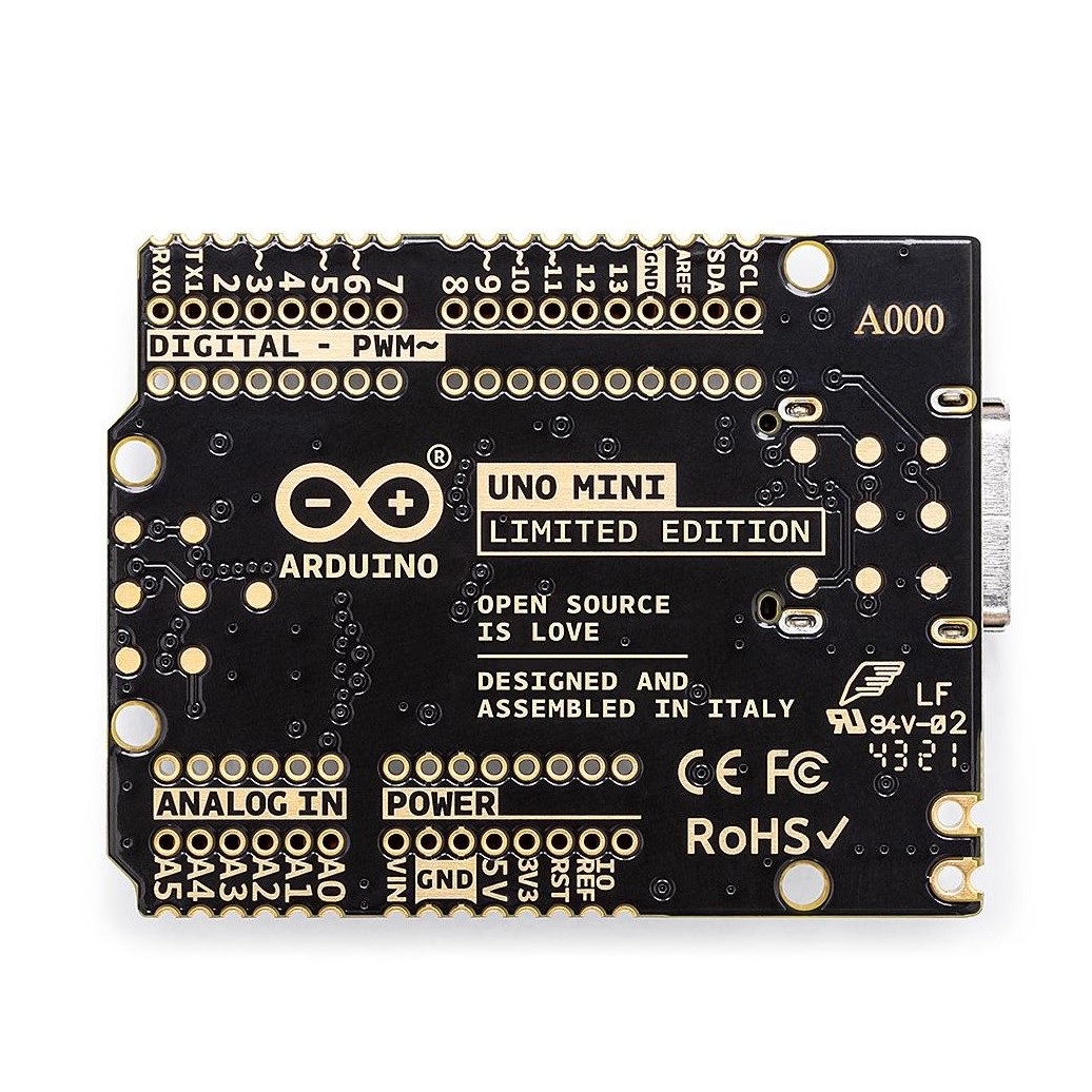 Arduino UNO Mini Limited Edition (บอร์ดแท้ Made in Italy)