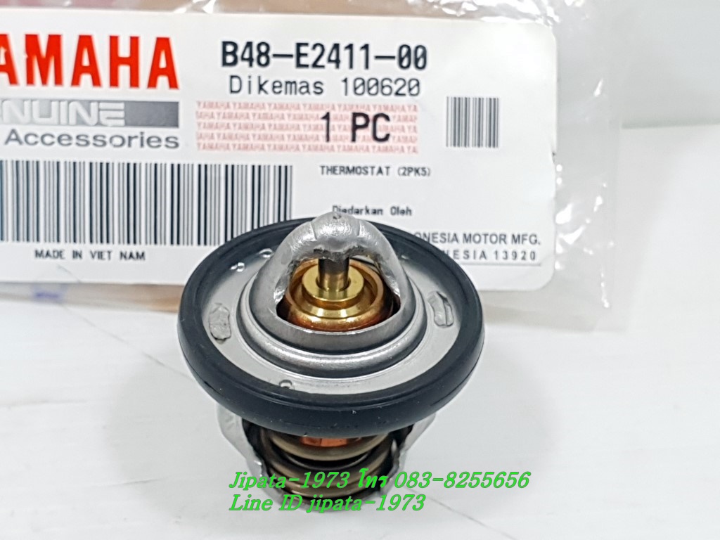 (Mslaz) ตัวควบคุมอุณหภูมิน้ำหล่อเย็น (วาล์วน้ำ) Yamaha Mslaz แท้