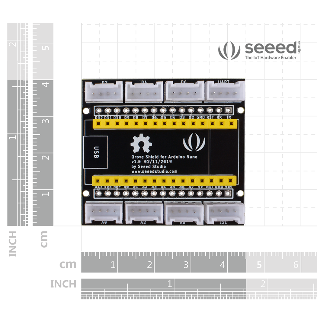 Grove Shield for Arduino Nano (แท้จาก SeeedStudio)