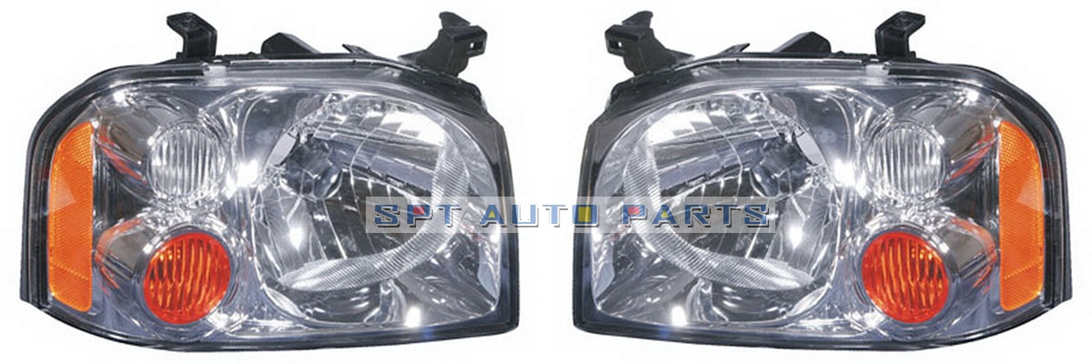 โคมไฟหน้า รุ่นหลอด H4 นิสสัน NISSAN Frontier King Cab 4 Dr 2001 - 2006 / Headlamp (ราคาต่อ 1 คู่) ไม่รวมหลอด