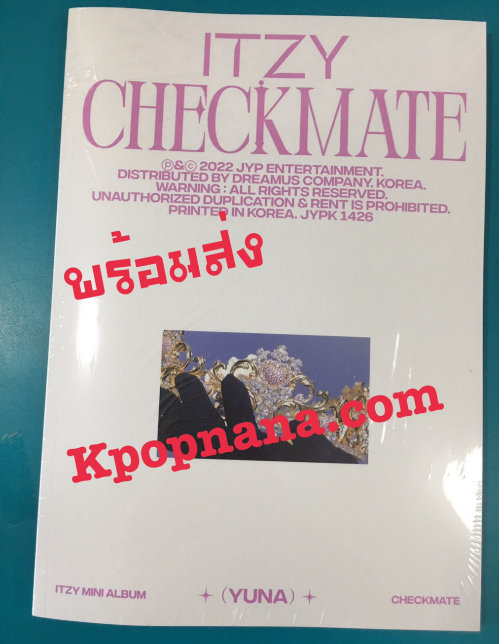 ITZY - MINI ALBUM [CHECKMATE] แบบ STANDARD EDITION ปก สุ่ม - หน้าปก Yuna พร้อมส่ง