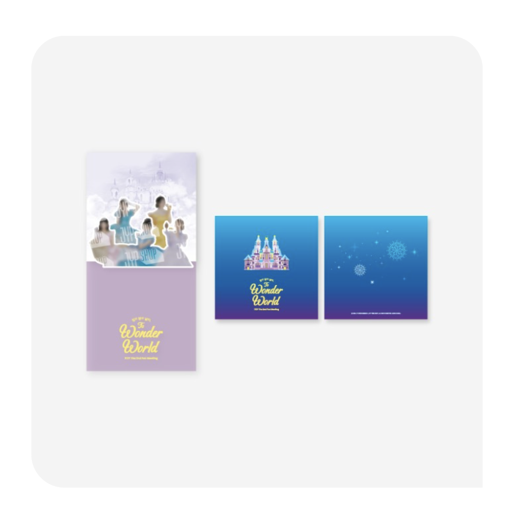 ITZY - ITZY To Wonder World- ของสะสม ITZY POP - up card - ส่งเครืองบิน