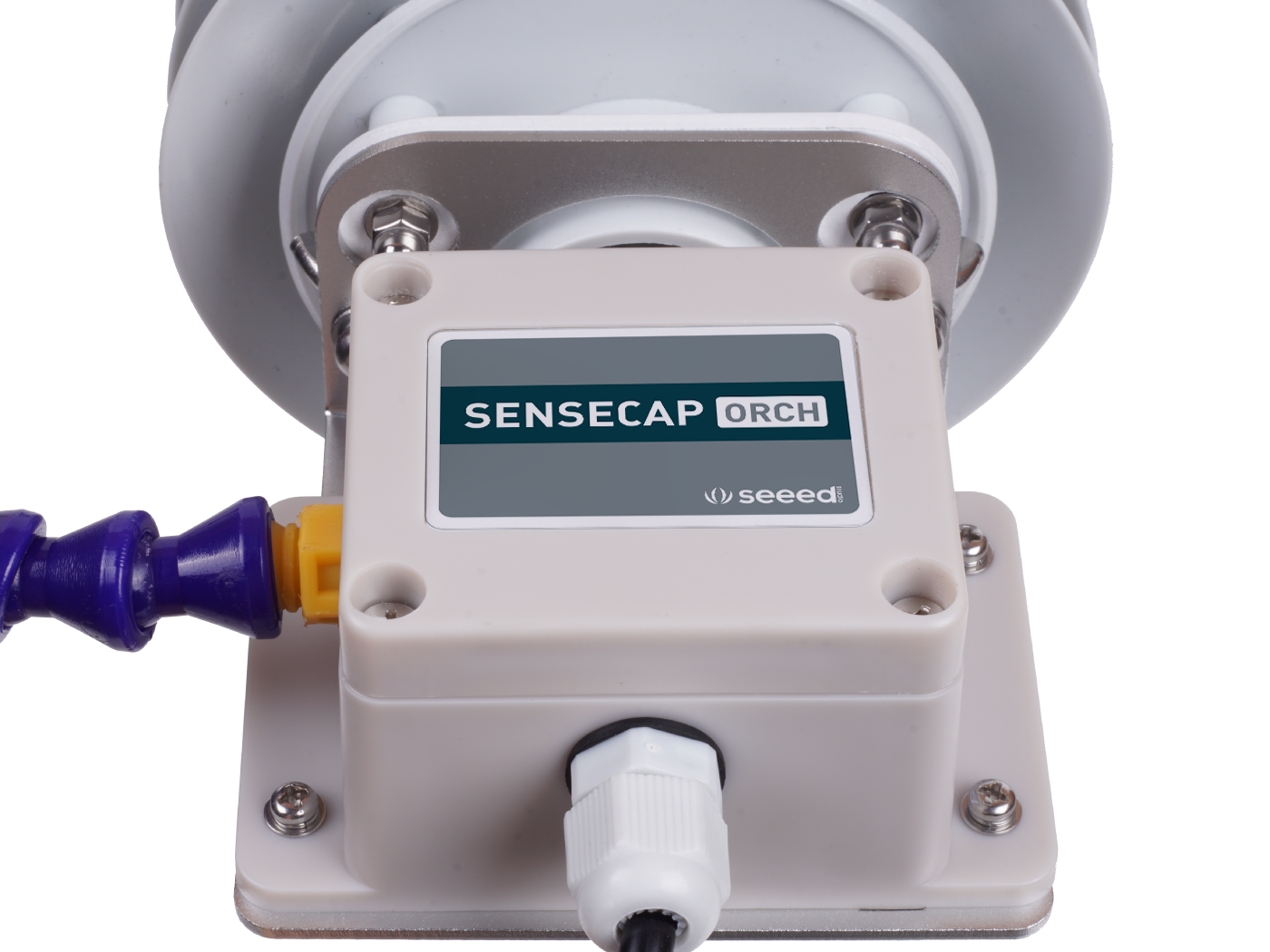 SenseCAP ORCH S4 4-In-1 Weather Sensors (A1B), Air Temperature/Humidity/Atmospheric Pressure/Light - with waterproof aviation connector (ของแท้จาก Seeedstudio)