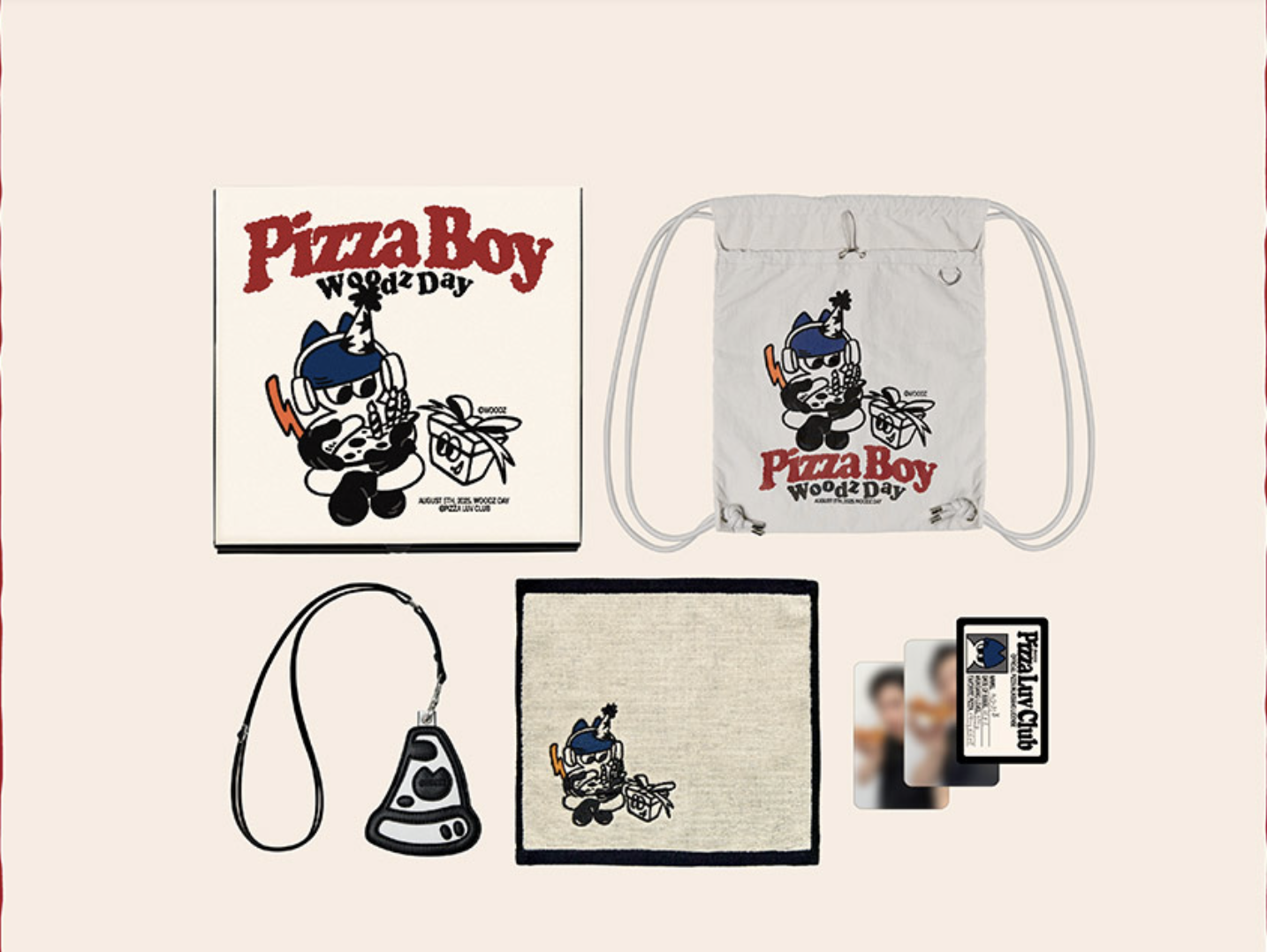 WOODZ -2025 WOODZ DAY Official MD - Pizza luv club kit