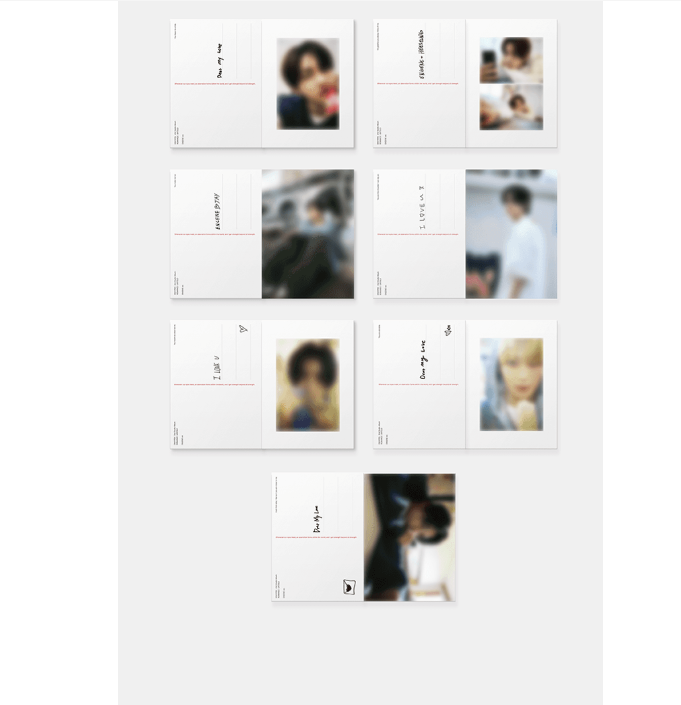 Enhypen - ROMANCE : UNTOLD แบบ ENGENE ver. - ครบ set ได้ของแถมเพิ่มจาก weverse shop - ส่งเรือ