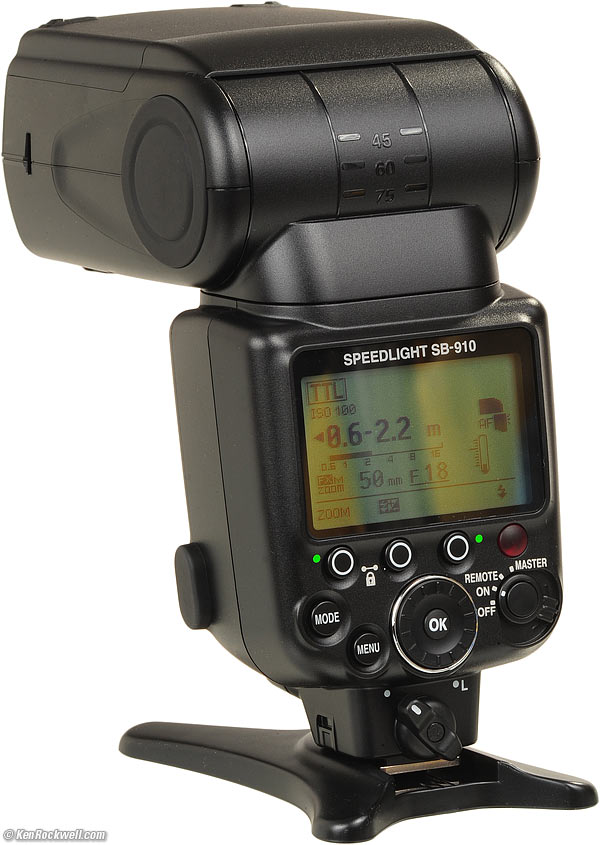 ให้เช่า Flash Nikon SB-910 (พร้อมถ่านชาร์ท 4 ก้อน)