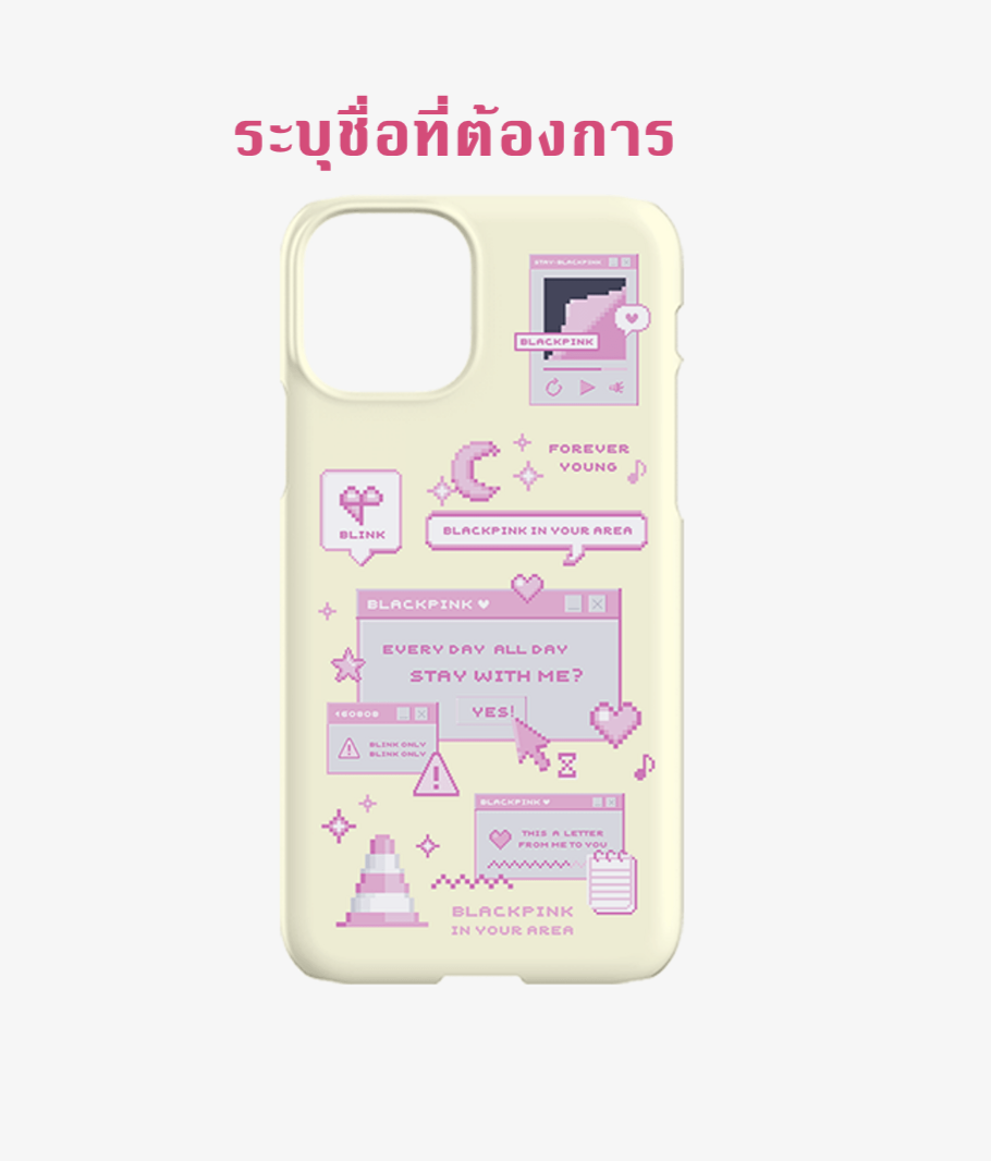 BLACKPINK -BLACKPINK PHONECASE_DESIGN 2 ระบุรุ่น ที่ต้องการ
