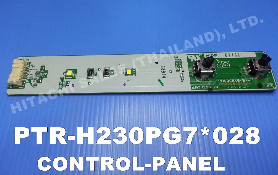 แผงปุ่มควบคุมความเย็นฮิตาชิ (CONTROL-PANEL HITACHI)ใช้กับรุ่น R-H230PD :R-H200PD :R-H230PD-1 :R-H200PD-1