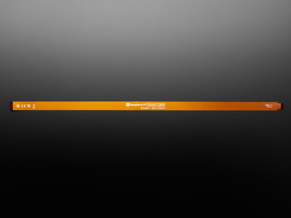 Official Raspberry Pi CSI FPC Flexible Cable 500mm for Raspberry Pi 5, 22Pin To 15Pin, Suitable For CSI Camera Modules