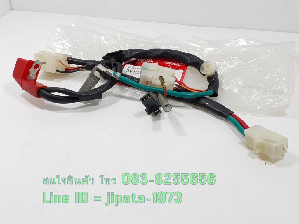 (Wave 110 i) ชุดสายไฟแบตเตอรี Honda Wave 110 i ปี 2011 (สตาร์ทมือ) แท้