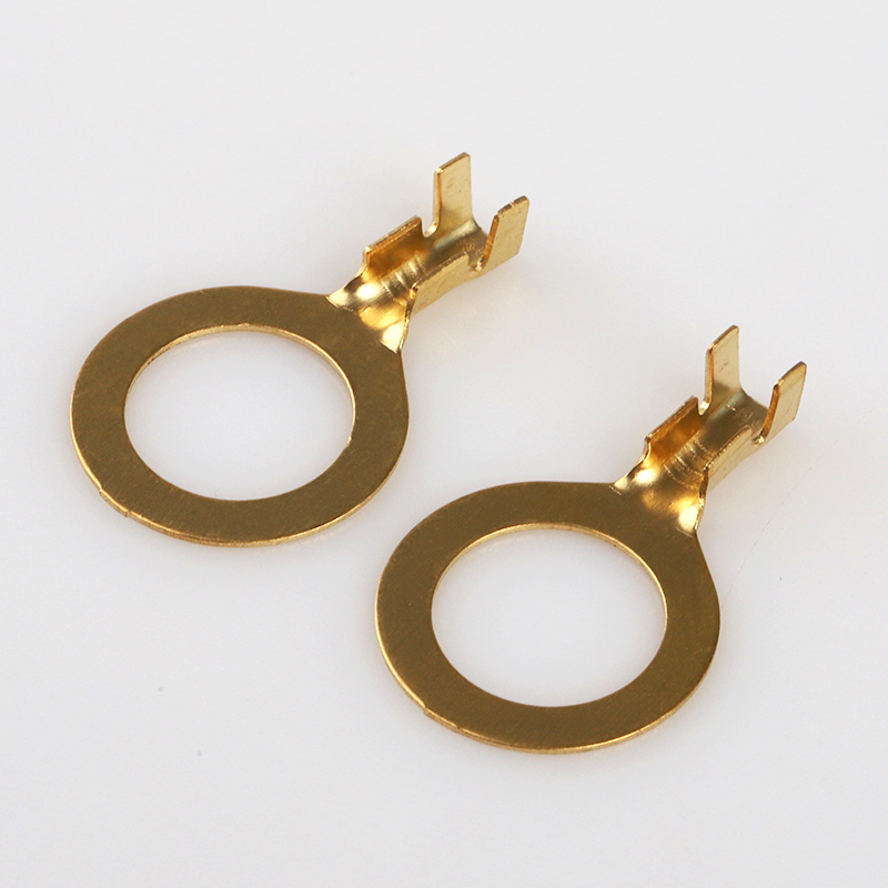 หางปลาทองเหลืองกลม รูใน 12mm