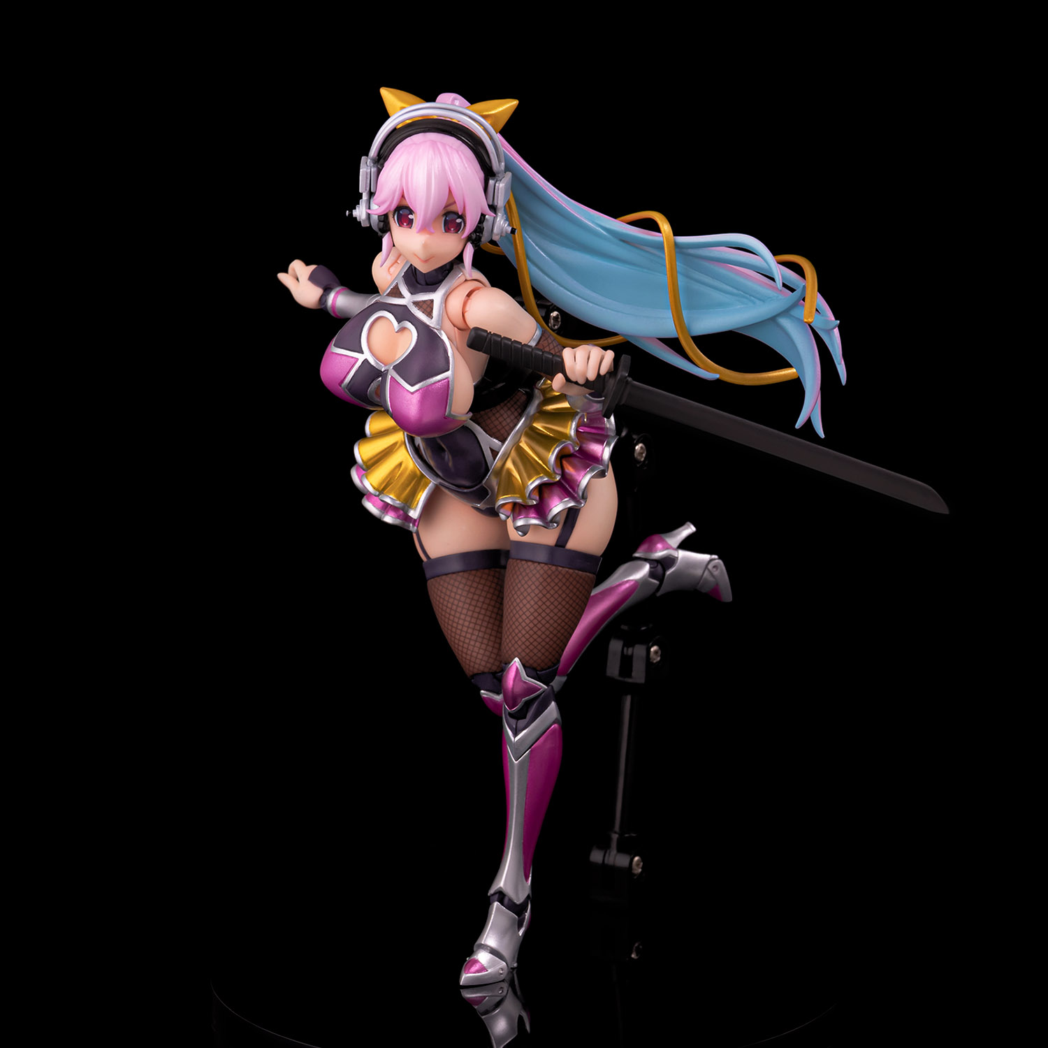 Taimanin RPG x Super Sonico" Action Figure - Sonico, Taimanin Ni Narimausu♪Ver.