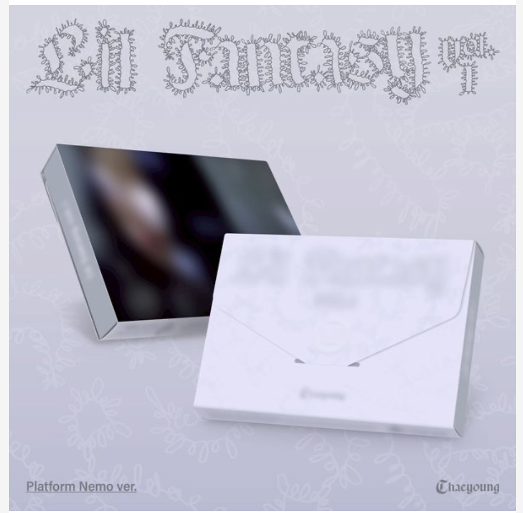TWICE -CHAEYOUNG - 1st Album [LIL FANTASY vol.1] Platform Nemo Ver. - ส่งเครืองบิน
