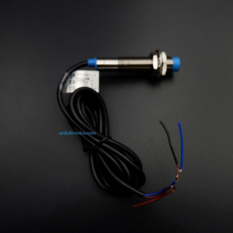 Inductive Proximity Sensor Detection Switch LJ12A3-4-Z/BX (NPN) เซนเซอร์ตรวจจับโลหะ ระยะสูงสุด 4mm