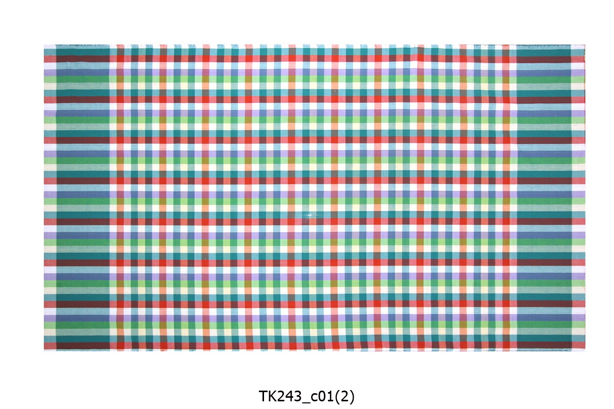 [2ม.] ผ้าขาวม้า TK243 เขียว