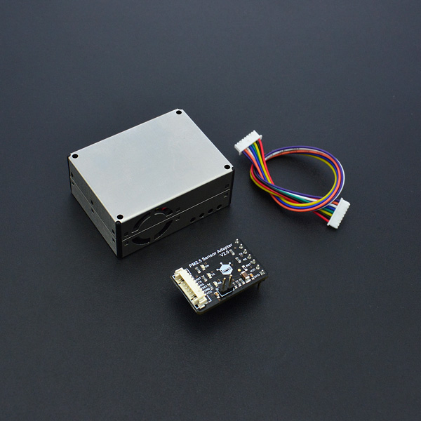[คุณภาพสูง] Air Quality Monitor (PM 2.5, Formaldehyde, Temperature & Humidity Sensor) - แท้จาก DFRobot